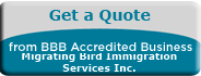 Migrating Bird Immigration Services Inc. BBB Business Review